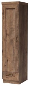 Šatníková skriňa Titanus 09 (dub lefkas). Akcia -20%. Vlastná spoľahlivá doprava až k Vám domov. 1055518