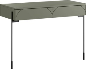 Konzolový / Toaletný stolík Sonatia 104 cm - olivová