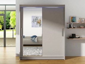 Skriňa Presto VI, Farby: trufel, Osvetlenie: osvetlenie LED RGB - farebné