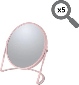 Kozmetické zväčšovacie zrkadlo (zväčšenie 5x) ø 18 cm Akira – Spirella