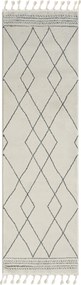 My Flair, Behúň Moroccan Desert CA40068 weiß/grau, 80x250, čiernobiela, obývacia izba