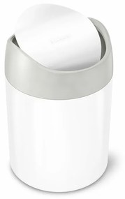 Odpadkový kôš na stôl Mini 1,5 l, biela