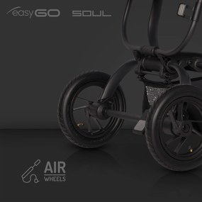 Hlboký kočík 1v1 EasyGo Soul Pearl