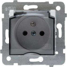 Zásuvka hermetická Z/U biela GPH-1QZ/M