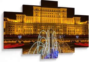 Obraz - Palác parlamentu, Bukurešť Rumunsko (150x105 cm)