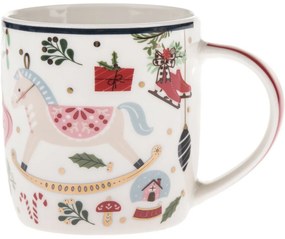 Porcelánový hrnček Hravé Vianoce 350 ml