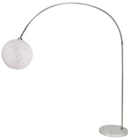 Stojacia lampa Cocooning 205cm biela