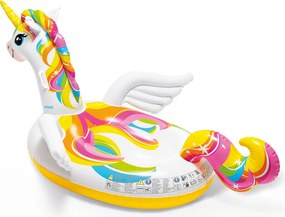 INTEX Nafukovací jednorožec s držadlami 198 x 140 x 102 cm