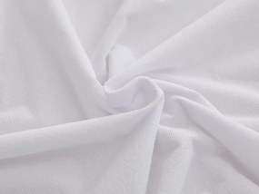 XPOSE® Froté chránič matraca Exclusive - biely 90x200 cm