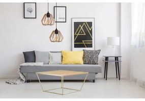 Luster na lanku BERGO 2xE27/60W/230V čierna