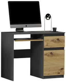 Moderný písací, kancelársky stôl MODERN N-33 - rôzne farebné prevedenia artisan