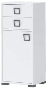 Komoda 1D2S Kiki OR12-BE/KI-15 white/white