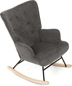 Hojdacie kreslo sivé AK-373 GREY2