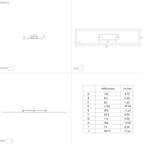Eglo 900573 - LED RGBW Stmievateľný prisadený panel BORDONARA LED/35W/230V + DO