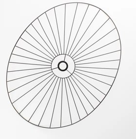 Brilagi - LED luster na lankách CERIA WIRE 1xE27/40W/230V 60x80 cm čierna