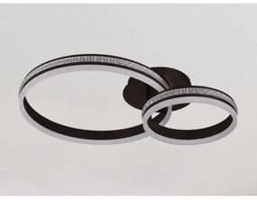 LED Stmievateľný prisadený luster LED/110W/230V 3000-6500K + diaľkové ovládanie