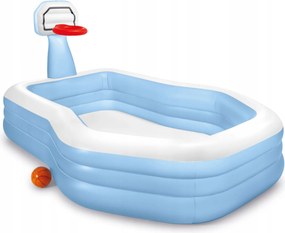 Nafukovacie hracie centrum Intex 57183NP s basketbalovým košom 257 cm
