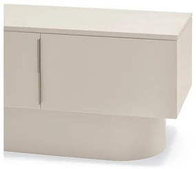 Béžový TV stolík 200x50 cm Totem – Teulat