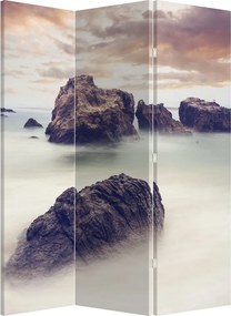 Paraván - Útesy v hmle (126x170 cm)