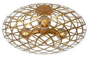 Lucide 21117/65/02 - Stropné svietidlo WOLFRAM 3xE27/60W/230V zlatá