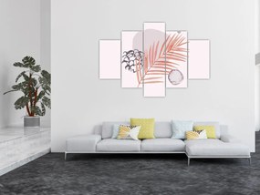 Obraz - Fialový minimalizmus N⁰3 (150x105 cm)