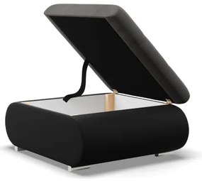 Taburetka FORESTA tmavosivá / čierna