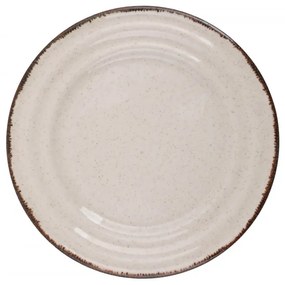 Porcelánová sada 24 kusů talířů Cinnamon I. béžová