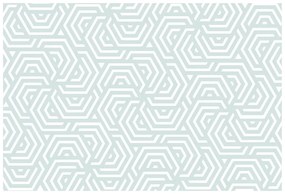 Samolepiaca tapeta trendový šedo-modrý vzor