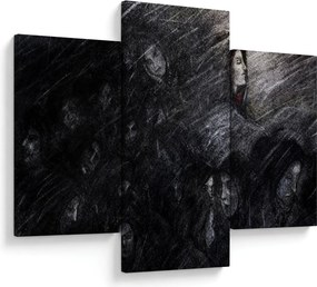 Obraz - Smútok a odriekanie (90x60 cm)