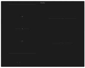 Vstavaná indukčná varná doska Haier čierna 33803416, 1 ks
