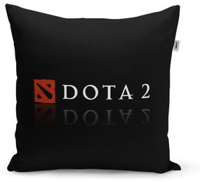 Sablio Vankúš DOTA 2 Čierna - 40x40 cm