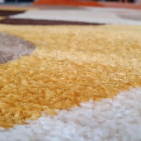 Spoltex, Kusový koberec Achat 618 Rust cream, 80x150, viacfarebná, obývacia izba