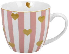 Porcelánový hrnček Little Hearts 460 ml