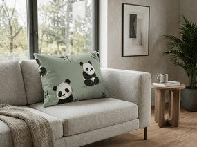 Obliečka na vankúš z mikrovlákna PANDA RELAX 50x70 cm, mentolová