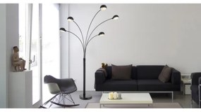 Globo 58228NB - Stojacia lampa SEYMOUR 5xE14/40W/230V čierna