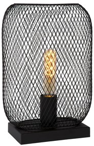 Lucide 78592/01/30 MESH - Stolná lampa - 1xE27 - čierna