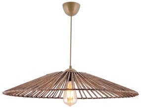 Závěsný lustr Conic hnědý
