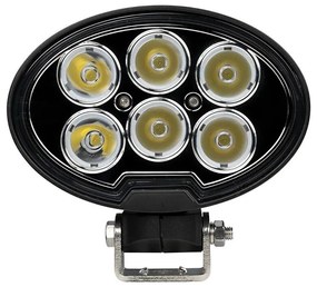 LED Bodové svietidlo pre automobil BLACK LED/60W/10-30V IP69 5700K oválny