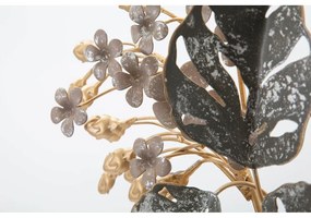 Kovová nástenná dekorácia 45,5x53 cm Floral – Mauro Ferretti