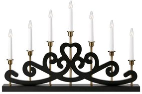 Čierna vianočná svetelná dekorácia Nightfall – Markslöjd