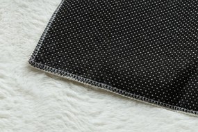 Koberec CURVY biely 11 Arches, prateľný