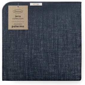 DEKORAČNÁ OBLIEČKA NA VANKÚŠ TERRA COLLECTION PALERMO1 50X50 CM TMAVOMODRÁ