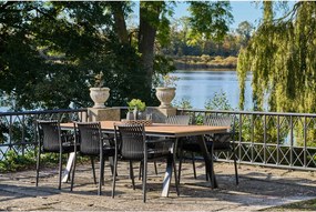 Záhradná stolička Tantinaina (čierna). Akcia -10%. Vlastná spoľahlivá doprava až k Vám domov. 1147718