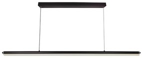 LED Luster na lanku LED/23W/230V 4000K 120 cm čierna