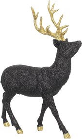 Dekorácia Deer 32x12x40 cm black