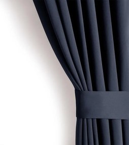 Zatemňovací záves blackout RESTILO indigo 140 x 245 cm sada 2 ks