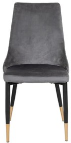 Stolička LOGAN sivá ALL 986431
