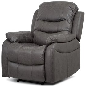 Autronic BONTEC Polohovacie kreslo, hnedá, látka vintage, TV-4086 BR Farba: Šedá
