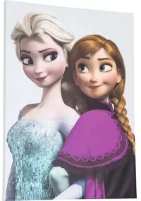 Obraz na plátne Frozen Elsa&Anna 50x70 cm