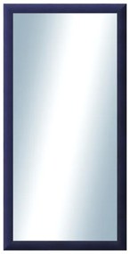 DANTIK - Zrkadlo v rámu, rozmer s rámom 50x100 cm z lišty LEDVINKA modrá (1444)